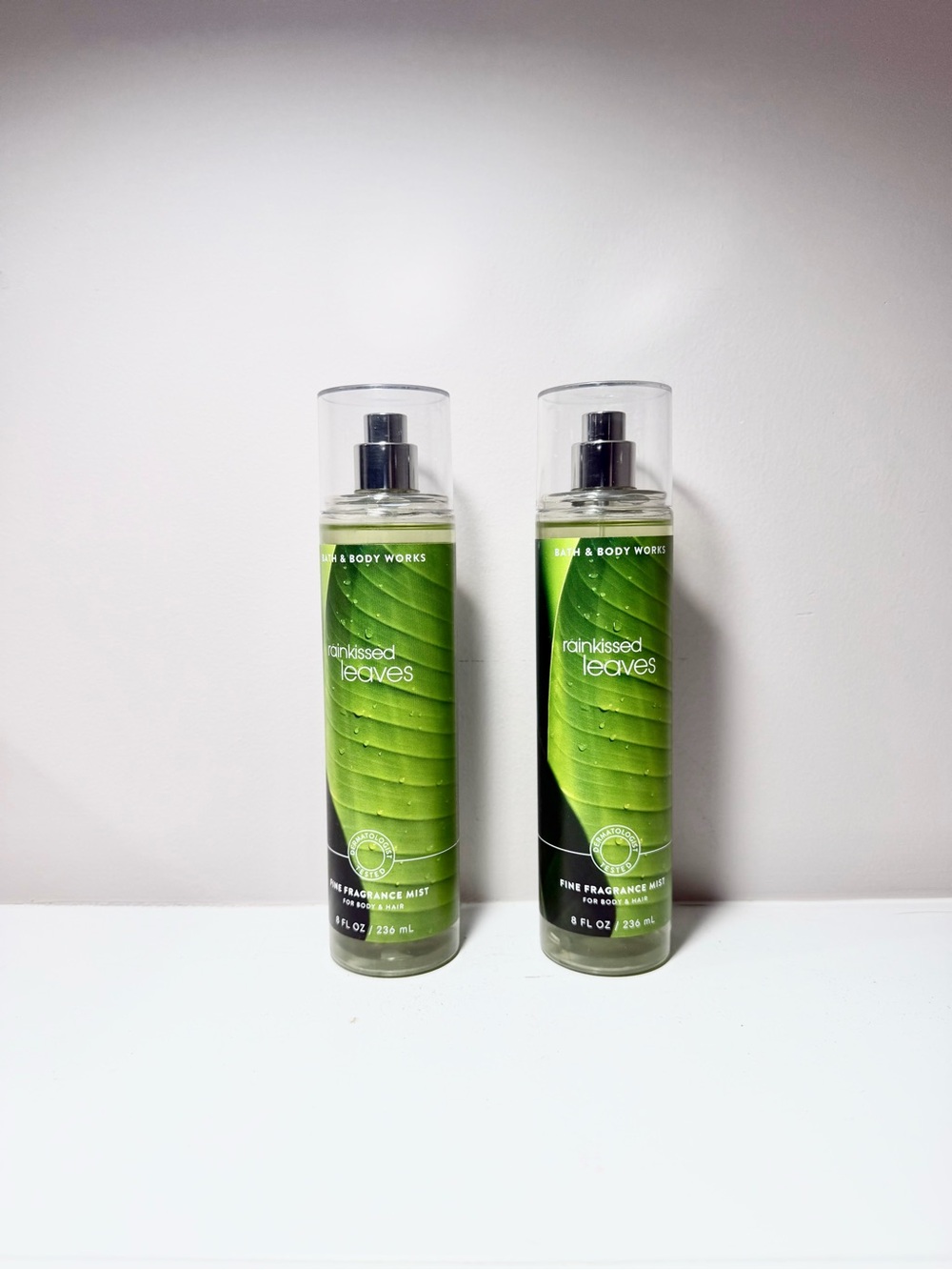Bath & Body Works Rainkissed Leaves Fragrance Mist 2 Pack